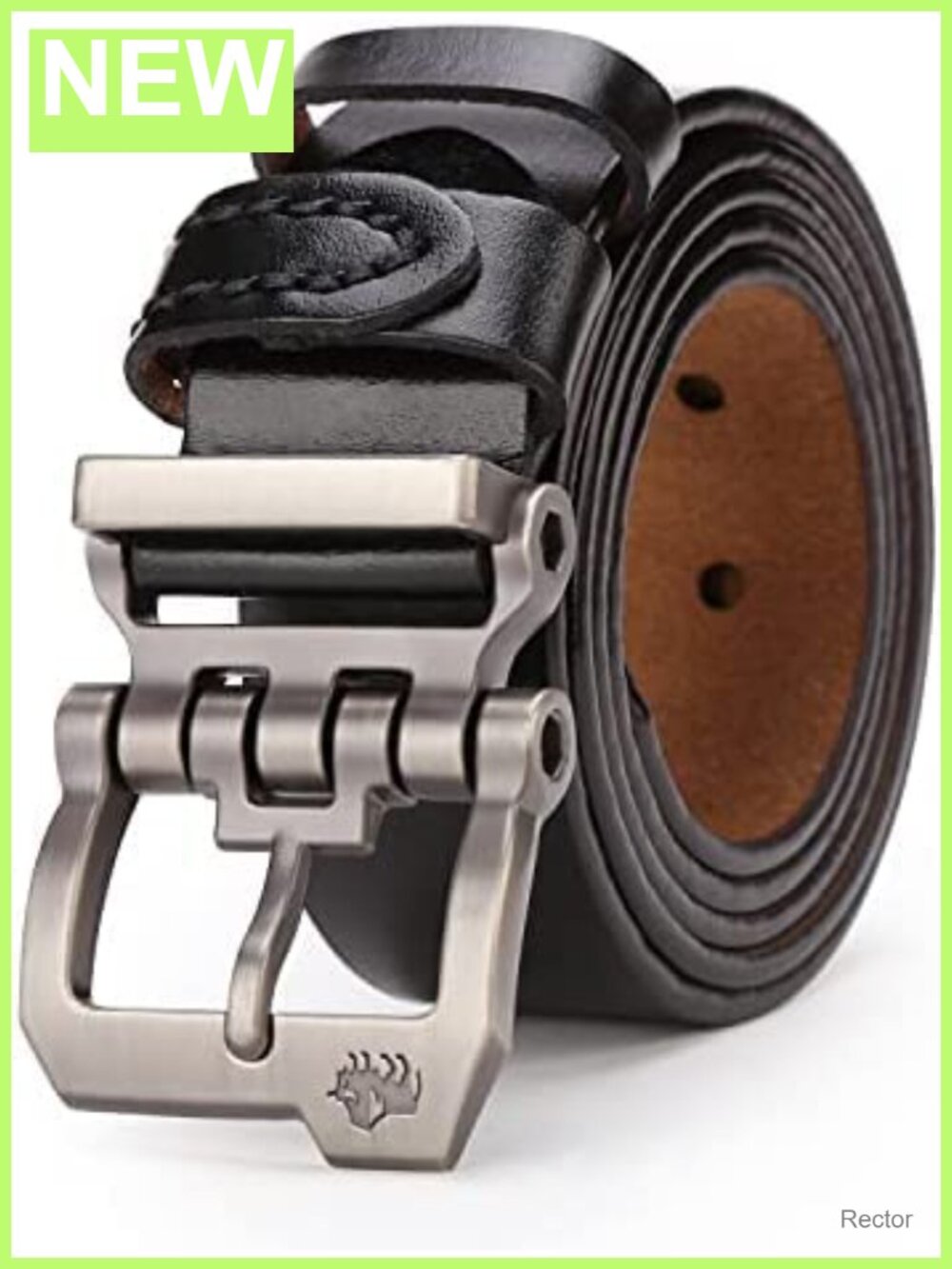 Genuine Cowhide Leather Belt for Men Dress Jeans Belt - Trim to Fit